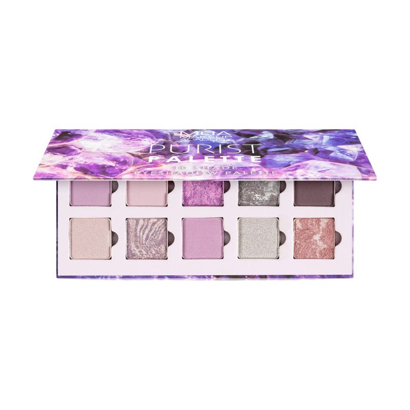MUA PURIST PALETTE 10SHADES EYESHADOW 11G