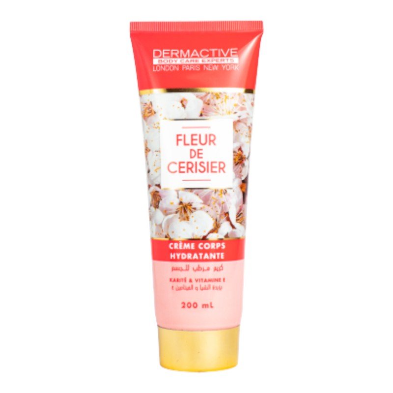 DERMACTIVE CREME CORPS FLEUR DE CERISIER 200ML