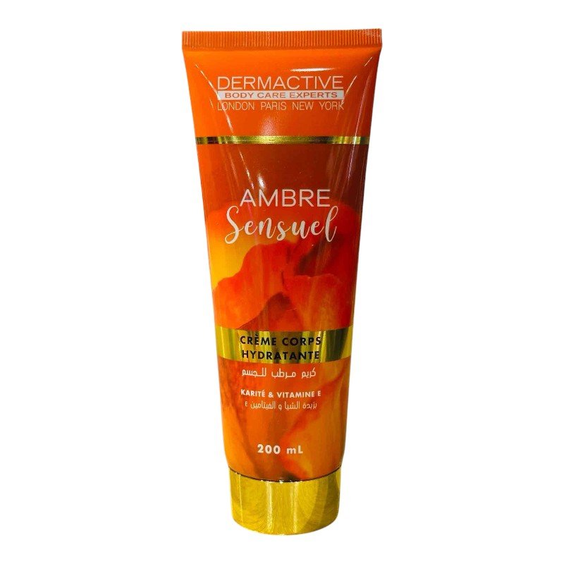 DERMACTIVE CREME CORPS AMBRE SENSUEL 200ML