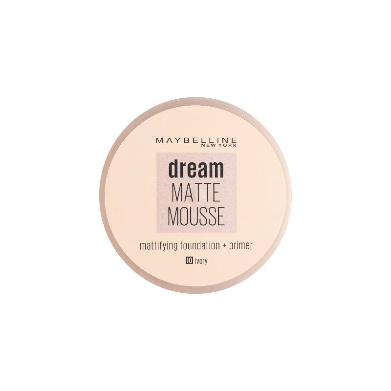 MAYBELLINE DREAM MATTE MOUSSE MATTIFIYING FOUNDATION + PRIMER