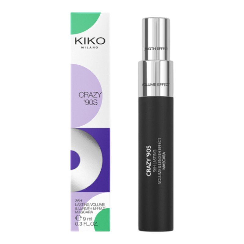 KIKO CRAZY 90S MASCARA VOLUME 9ML