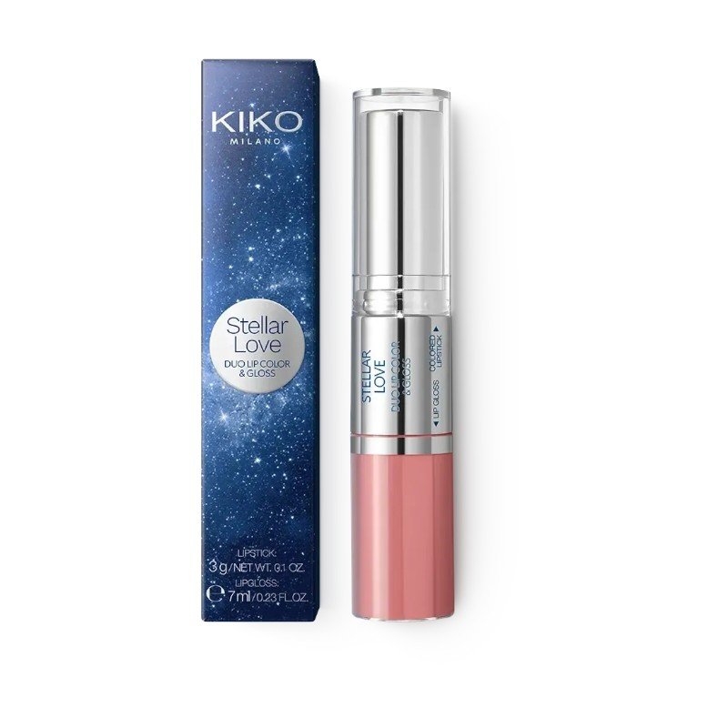 KIKO STELLAR LOVE DUO LIP COLOR & GLOSS 3G