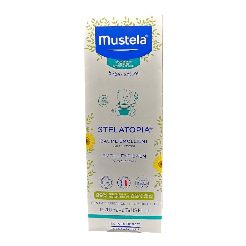 MUSTELA STELATOPIA EMOLLIENT BALM SECHRESSE 200ML *BLANC*