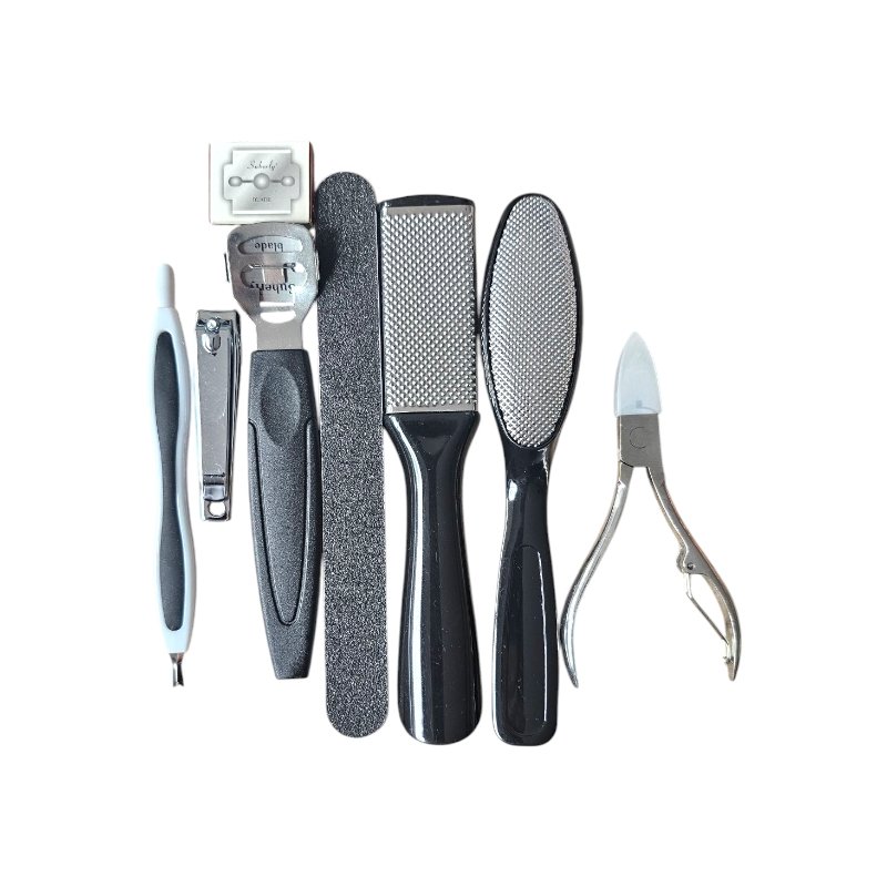 KIT MANICURE BOITE TRANSPARENTE 28214-9