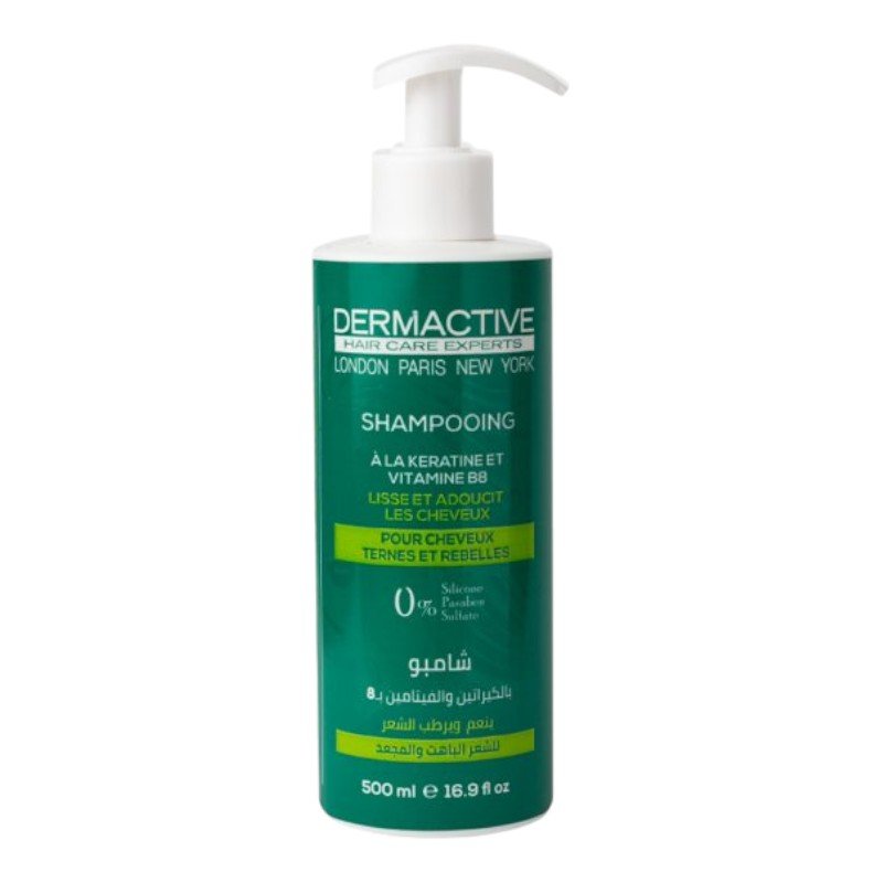 DERMACTIVE SHP SS LISSANT VIT B8 & KERATINE 500ML