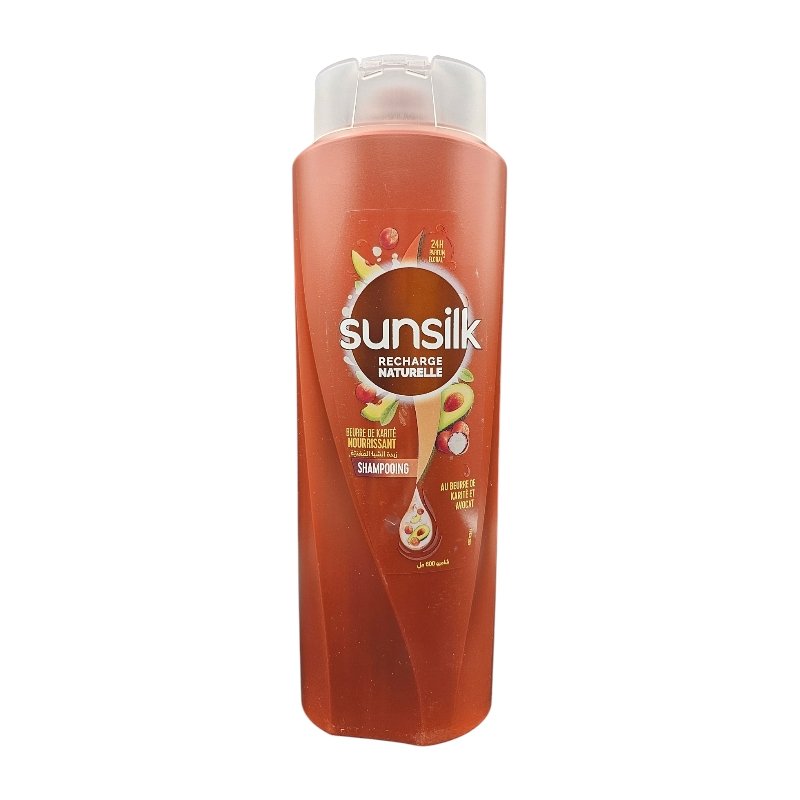 SUNSILK SHP RECHARGE NATURELLE KARITE *MARRON* 600ML