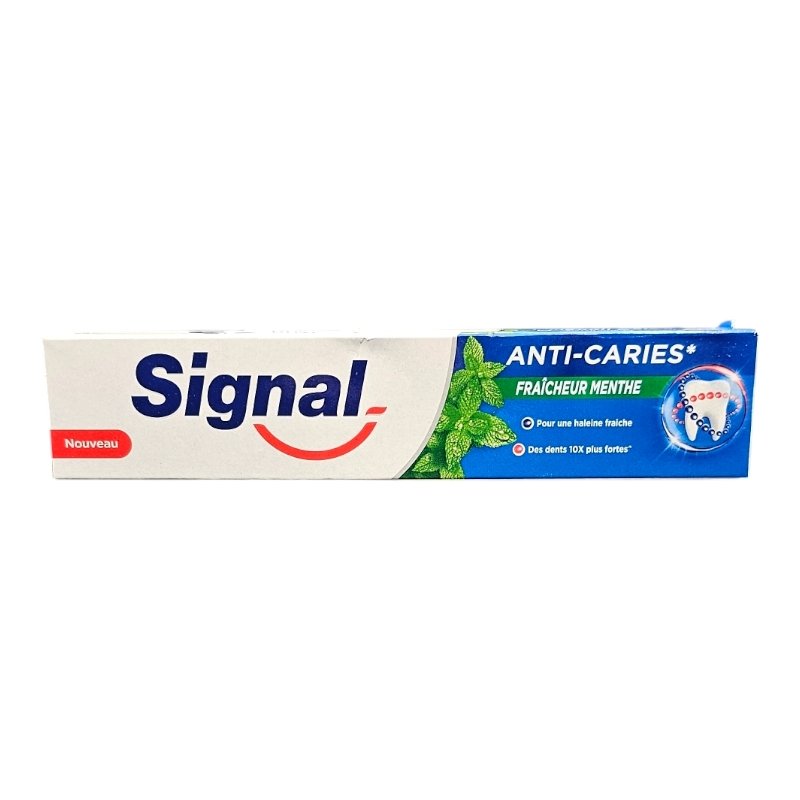 SIGNAL DENTIFRICE ANTI CARIES FRAICHEUR MENTHE 75ML