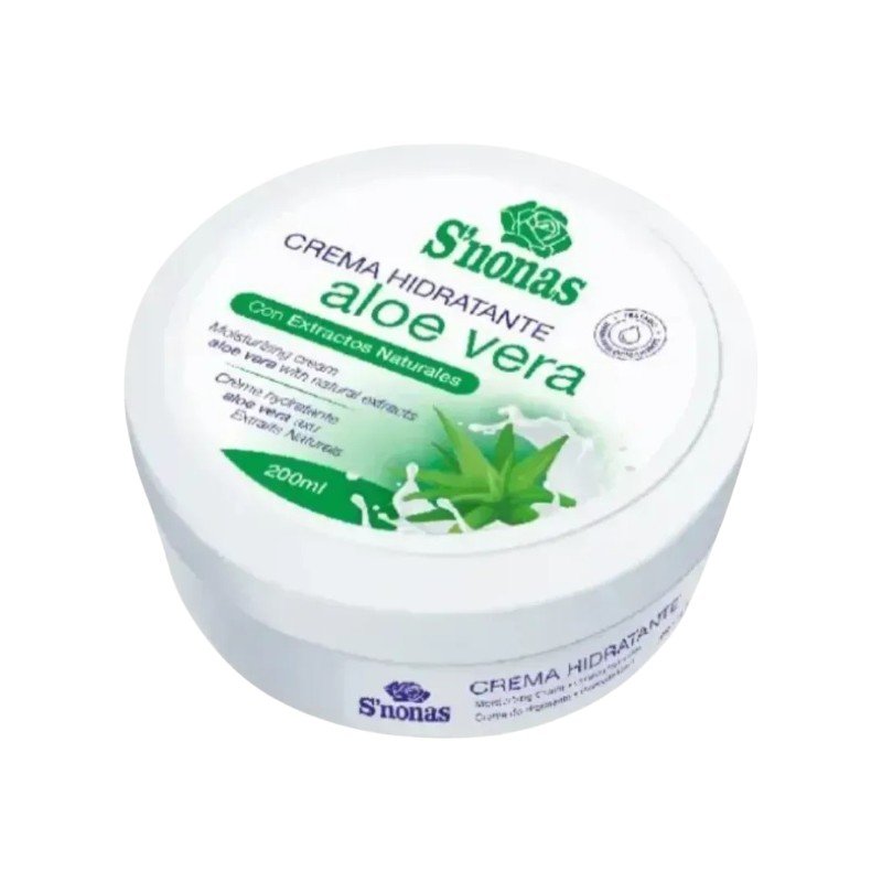 SNONAS CREME HYDRATANTE ALOE VERA 200ML *POT*