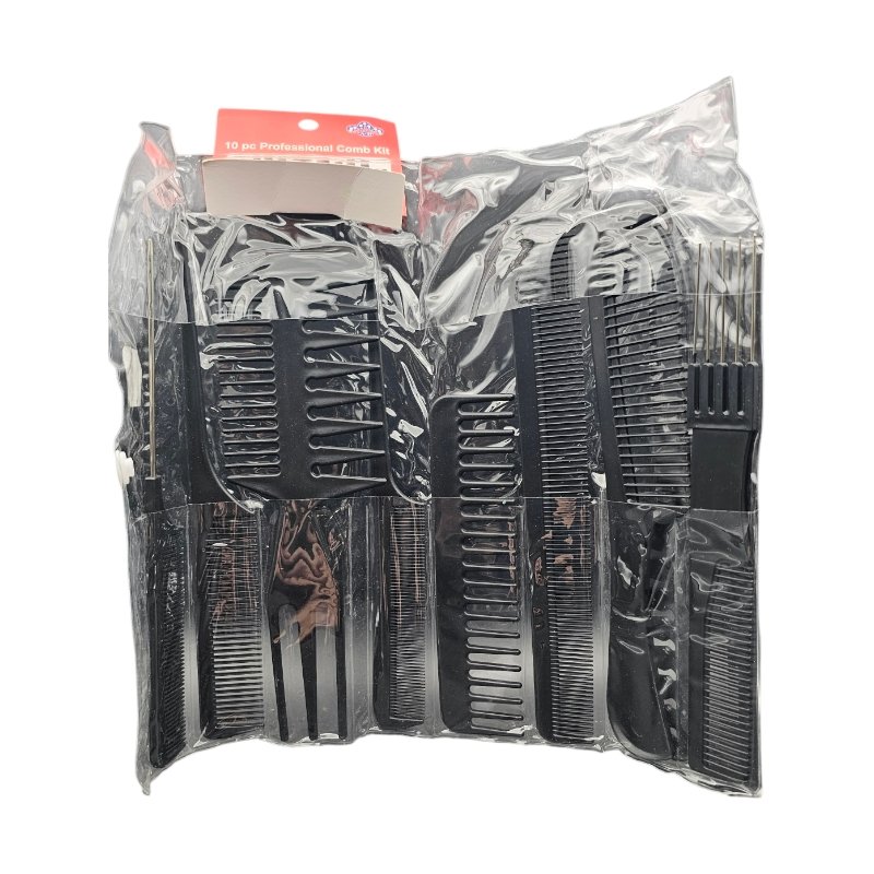 10 PC PROFESSIONAL COMB KIT "BROSSE 10PCS" 086-13