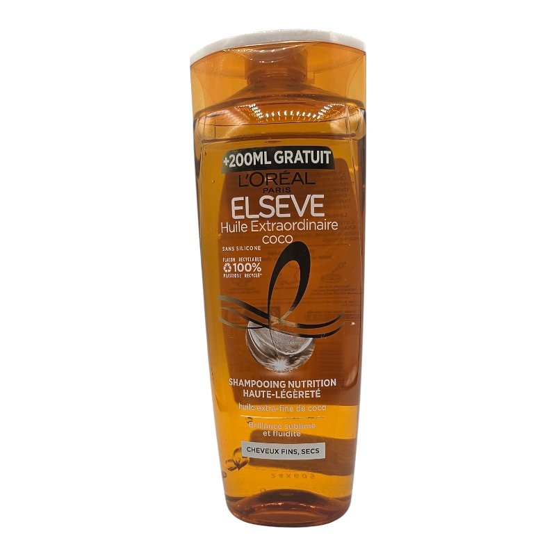 LOREAL ELSEVE SHP NUTRITION HUILE EXTRA-FINE COCO 500ML