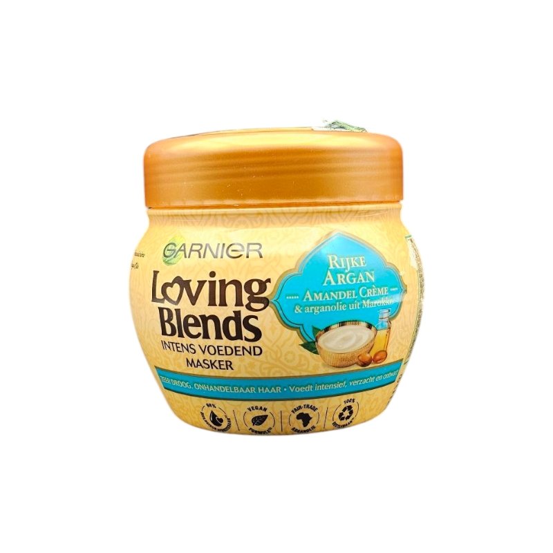GARNIER LOVING BLENDS MASQUE CHEV RIJKE ARGAN 300ML