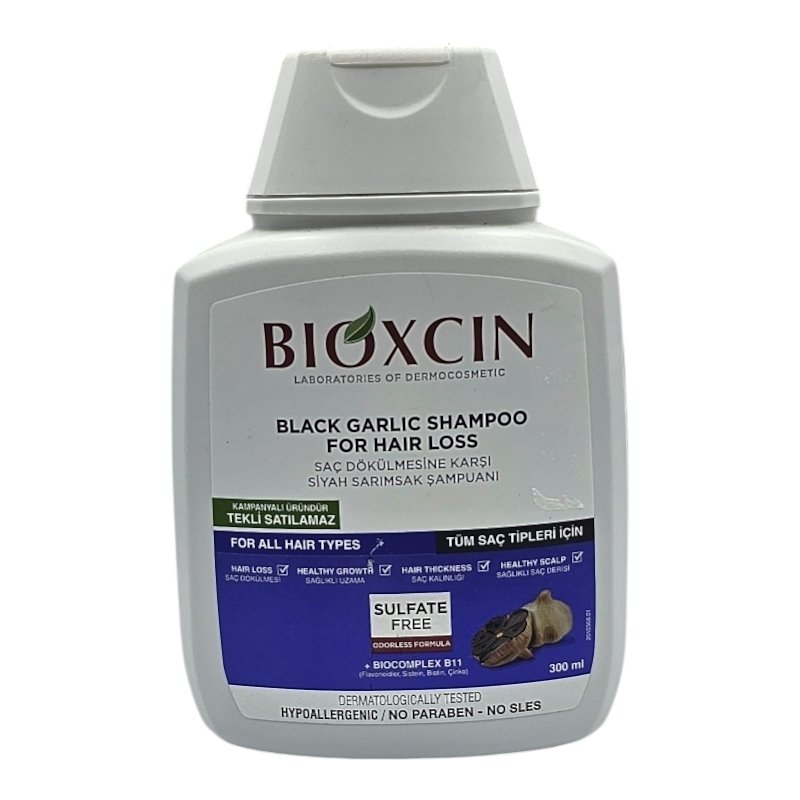 BIOXCIN SHP BLACK GARLIC SS 300ML *BLANC*