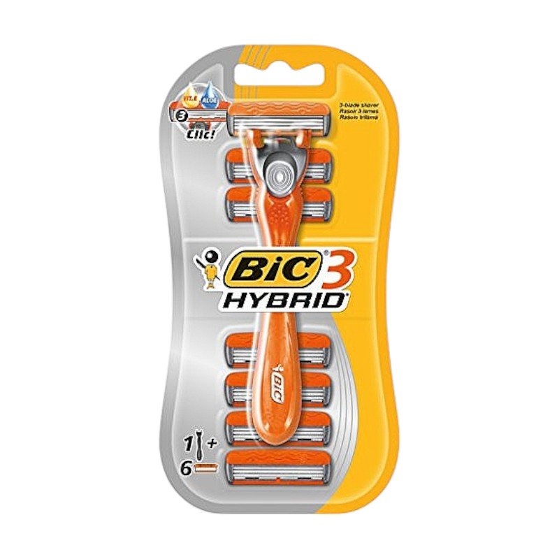 BIC 3 HYBRID BRAS + 6 RECHARGE