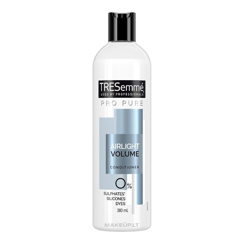 TRESEMME SHP PRO PURE AIRLIGHT VOLUME 380ML