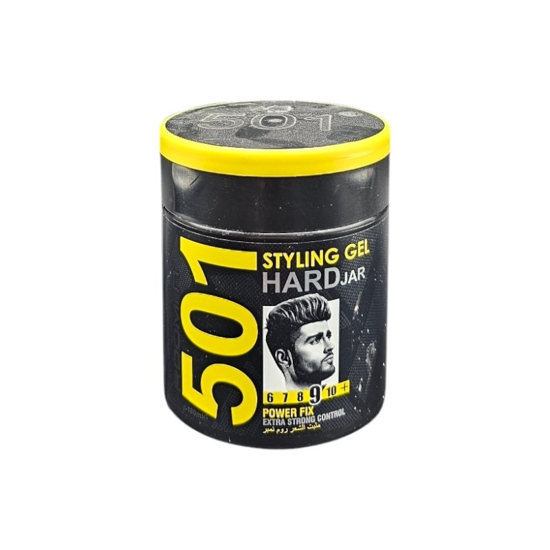 501 STYLING GEL HARD JAR 180ML