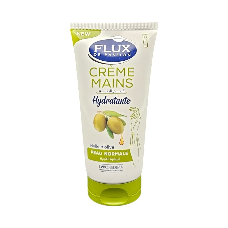 FLUX DE PASSION CREME MAINS HYDRATANTE HUILE OLIVE 75ML *TUBE*