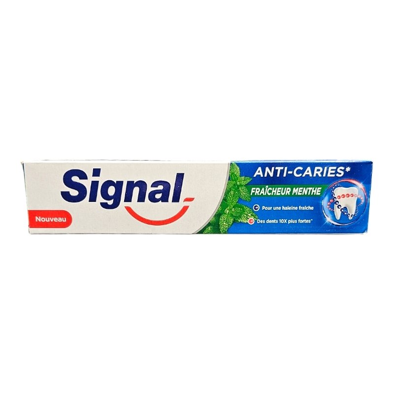 SIGNAL DENTIFRICE ANTI CARIES FRAICHEUR MENTHE 120ML