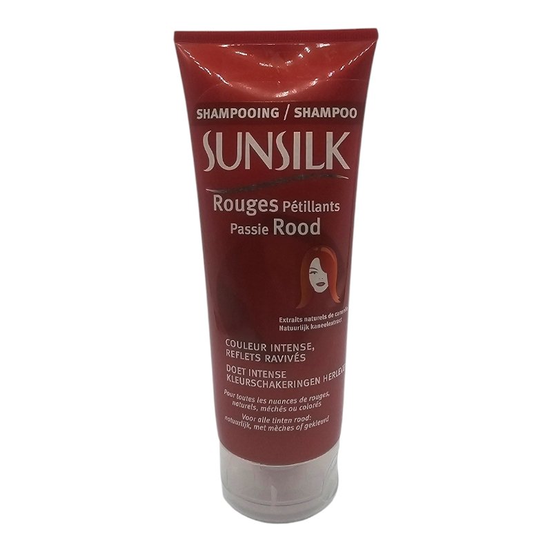SUNSILK SHP ROUGES PETILLANTS 200ML