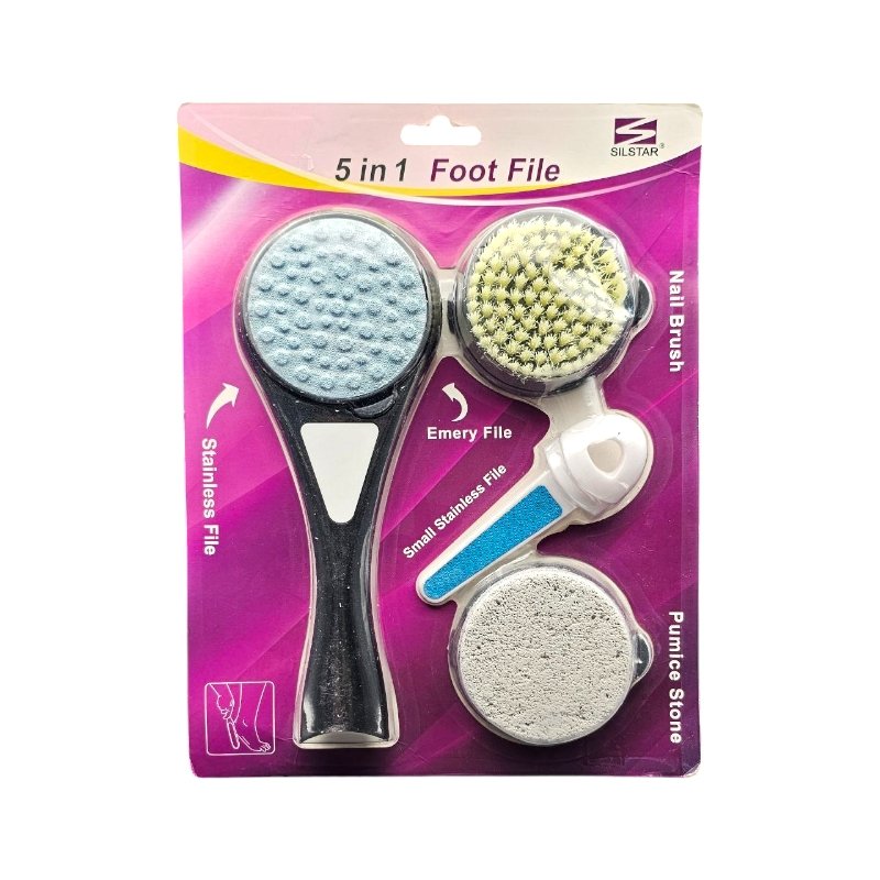 SILSTAR 5IN1 FOOT FILE
