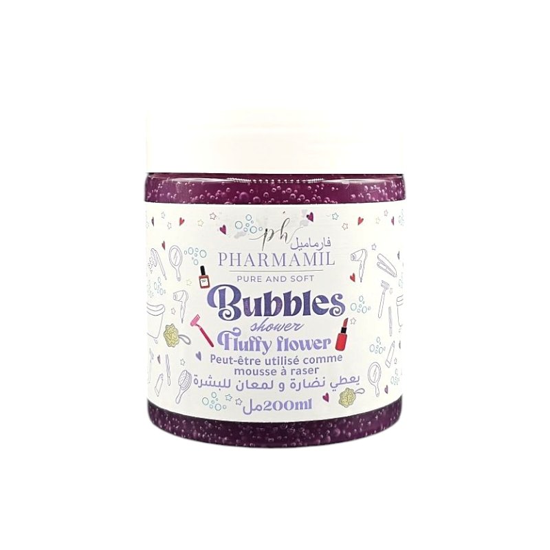 PHARMAMIL BUBBLES FLUFFY 200 ML *VIOLET*