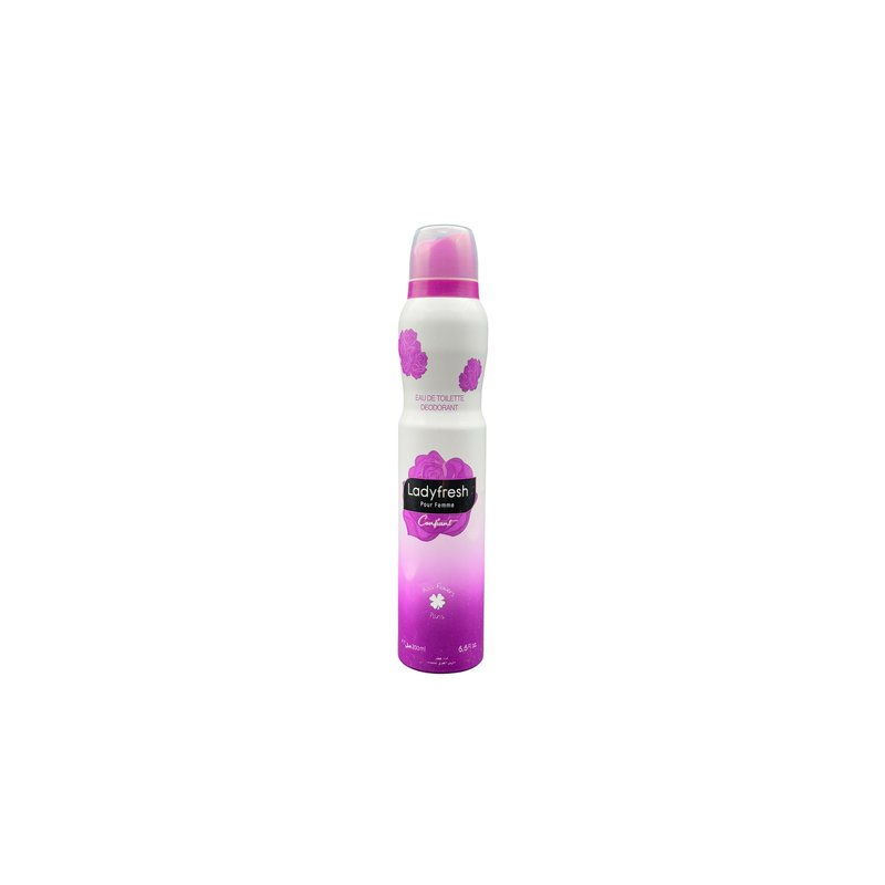 LADY FRESH DEO CONFIANT 200ML *MAUVE*