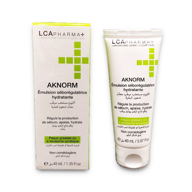 LCA PHARMA+ AKNORM EMULSION SEBOREGULATRICE 40ML *VERT* M4198