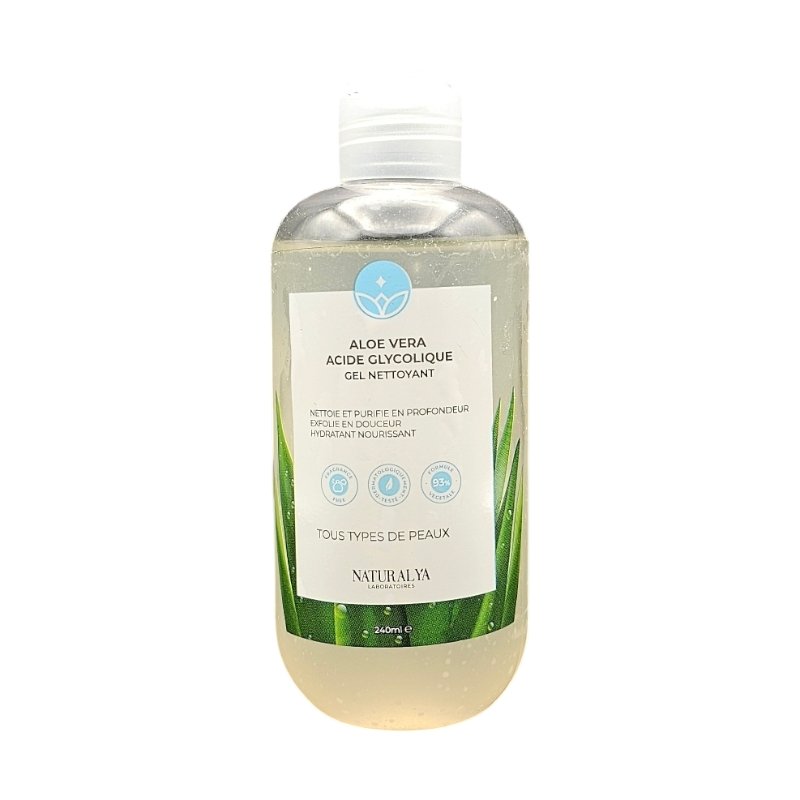 NATURALYA GET NETTOYANT ACIDE GYCOLIQUE & ALOE VERA 240ML