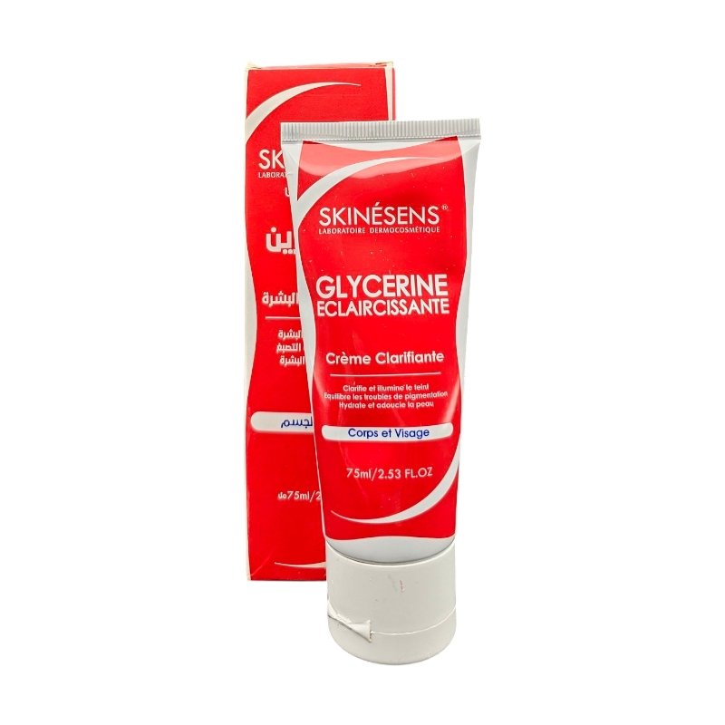 SKINESENS CREME GLYCERINE ECLAIRCISSANTE 75ML