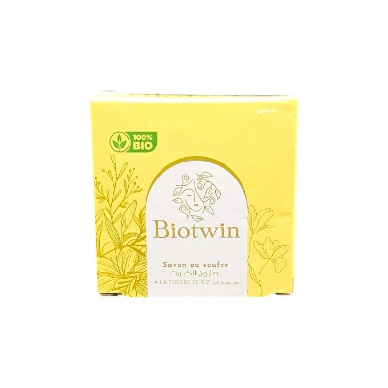 BIOTWIN SAVON AU SOUFRE 90G *JAUNE*