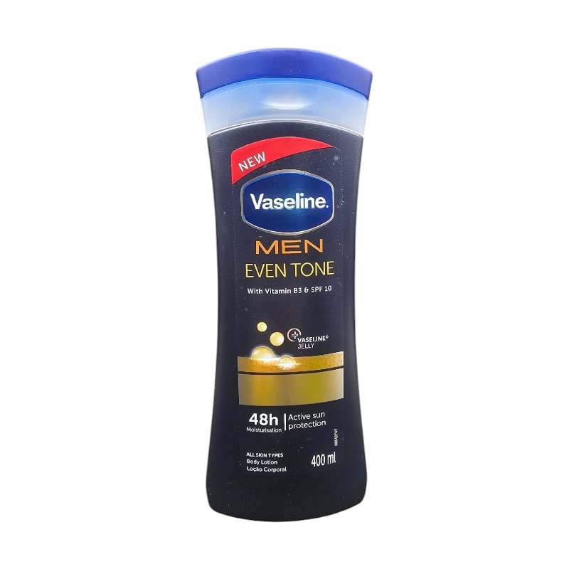 VASELINE MEN EVEN TONE BODY LOTION 400ML