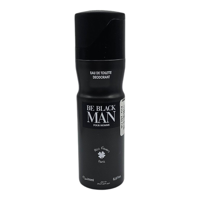 BE BLACK MAN DEO MSF 200ML
