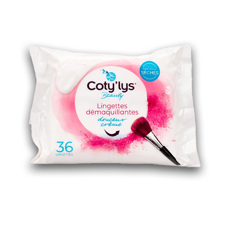 COTYLYS LINGETTES DEMAQ. DOUCEUR 36U