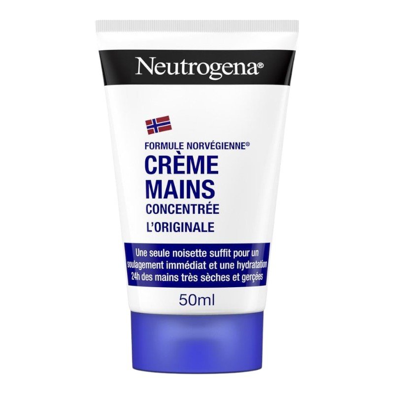 NEUTROGENA CREME MAINS CONCENTREE ORIGINALE 50ML *TUBE BLEU*