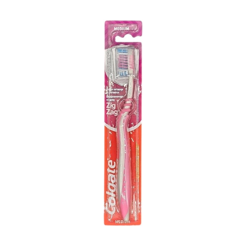 COLGATE BAD ZIG ZAG ANTIBAC *MEDIUM*