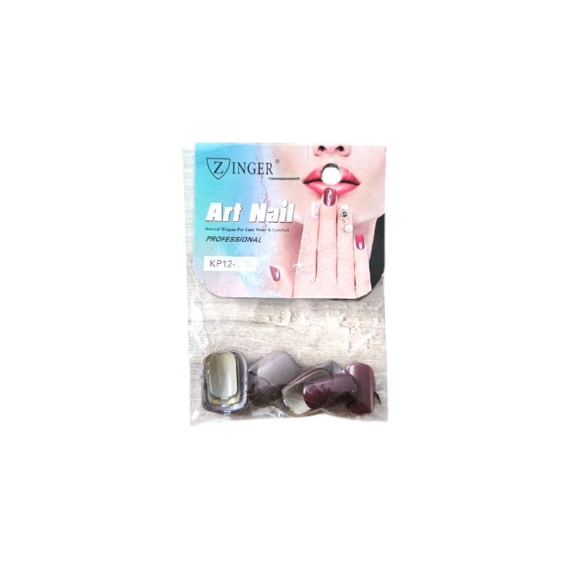 ZINGER FAUX ONGLES PLAQUES KP-12010