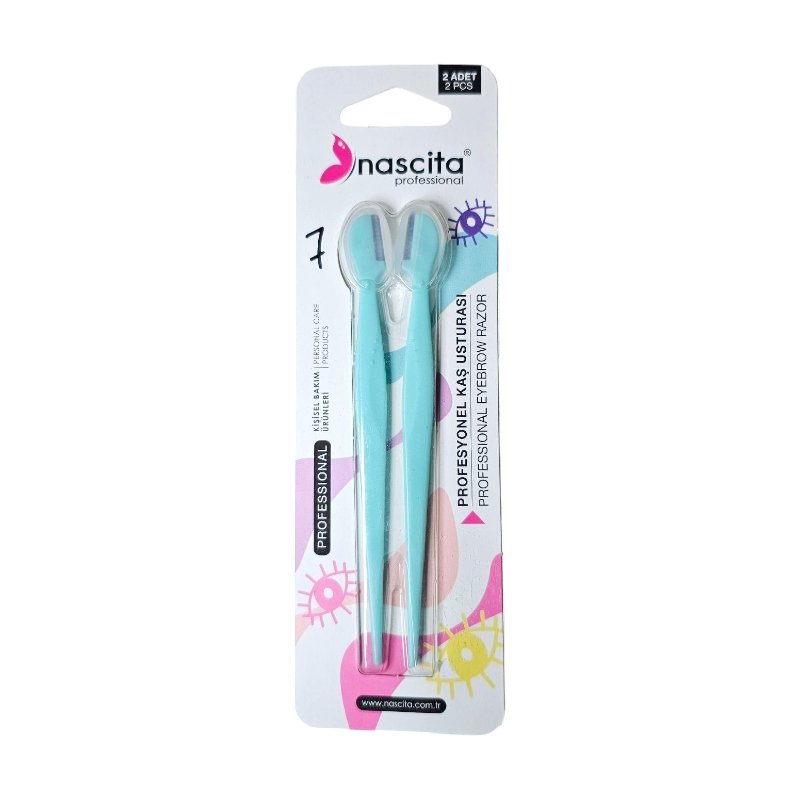 NASCITA EYEBROW RAZOR SET 2PCS *NASRAZOR0001*