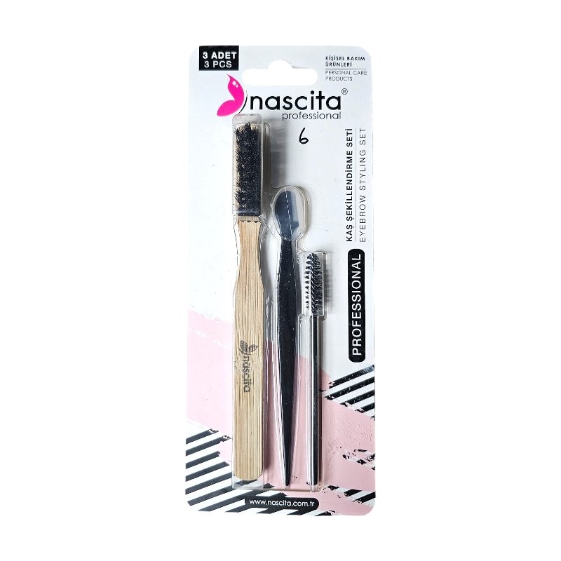 NASCITA EYEBROW STYLING SET 3PCS *NASFACESET03*
