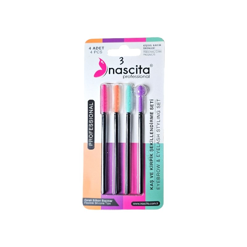 NASCITA EYELASH BRUSH SET 4PCS *NASEYEFR0001*