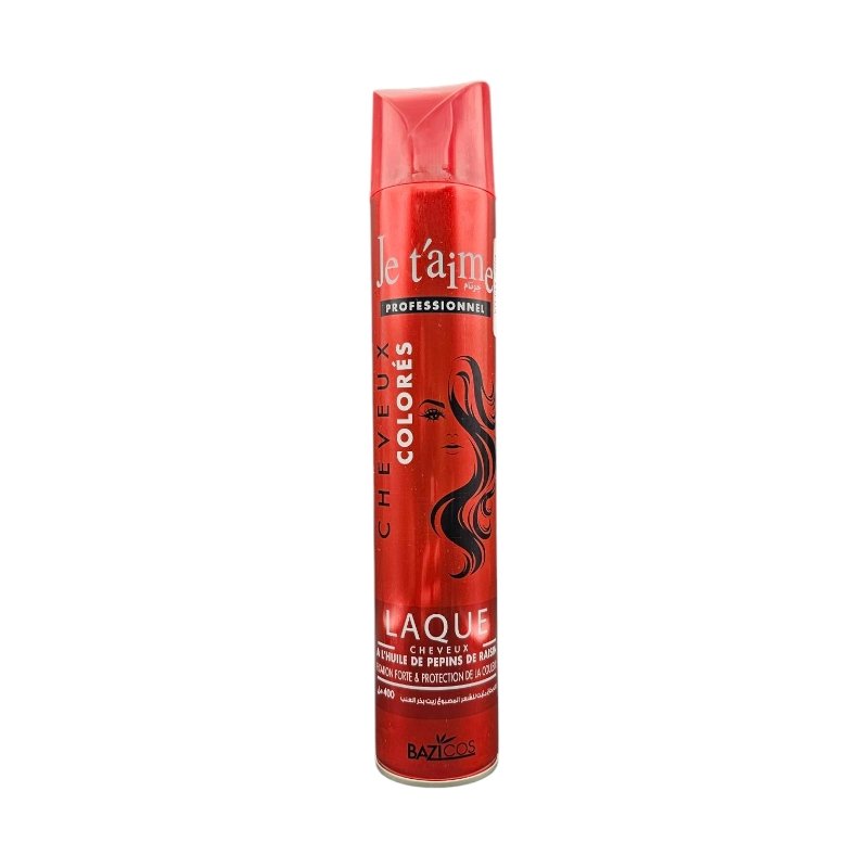 JE TAIME LAQUE CHEVEUX COLORES 400ML