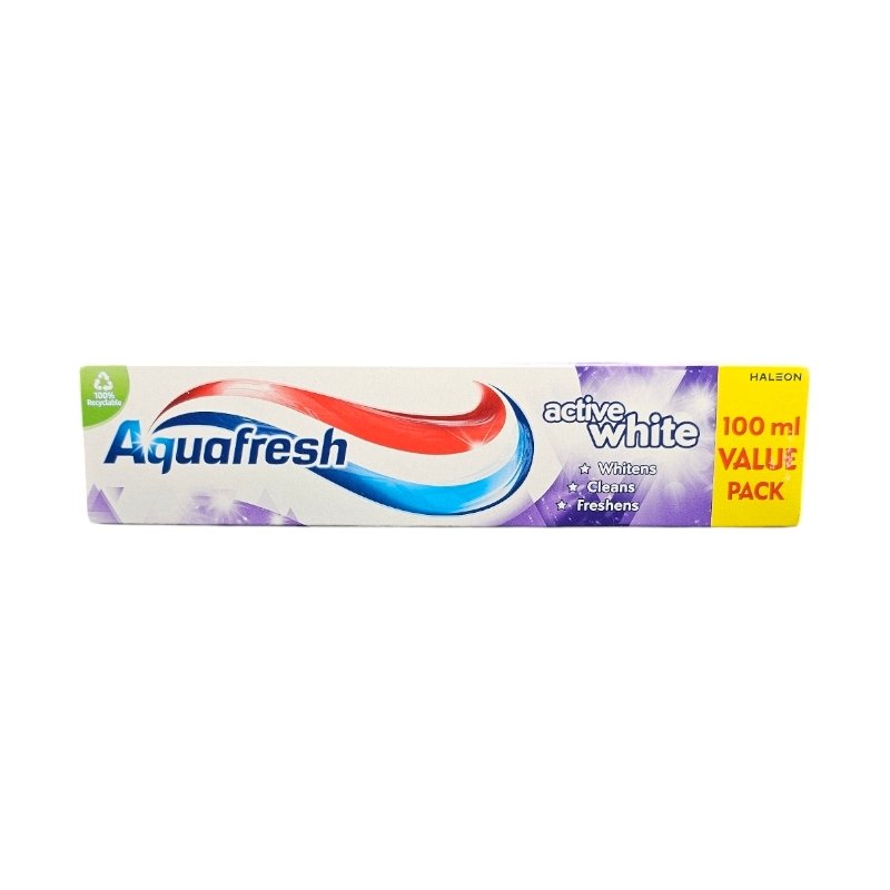 AQUAFRESH DENTIFRICE ACTIVE WHITE 100ML