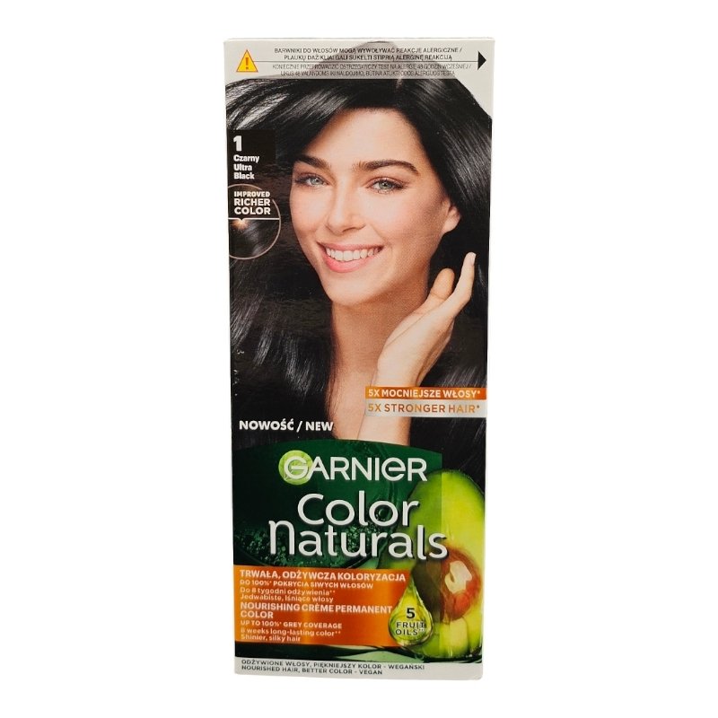 GARNIER COLOR NATURELS TEINTURE N*1 *TURK*
