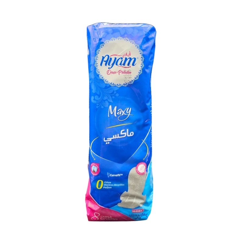 AYAM MAXY SERVIETTE HYG ULTRA NIGHT 8U