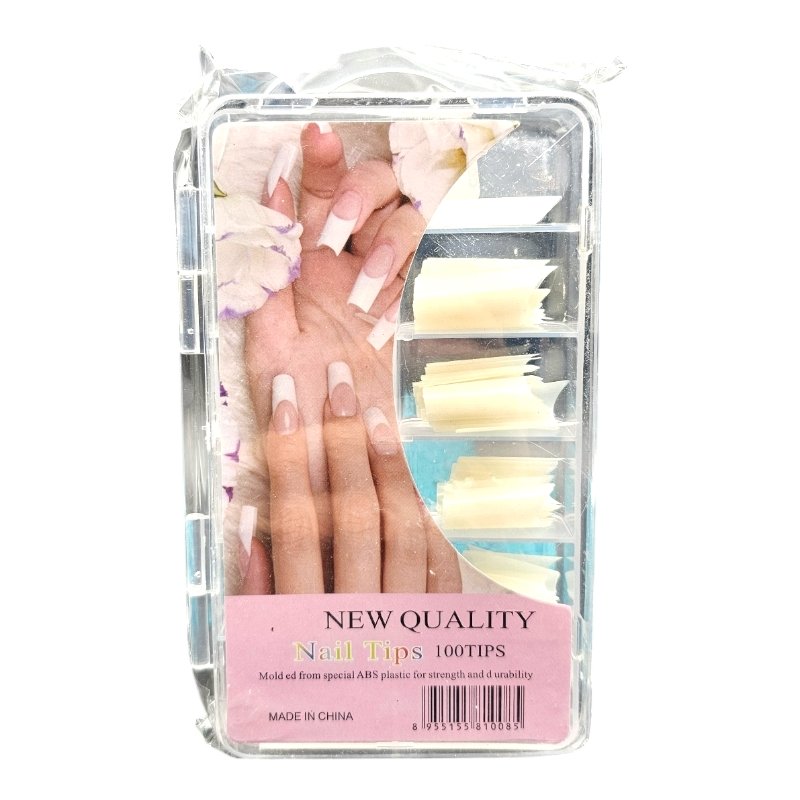 NAIL TIPS FAUX ONGLES 100PCS (0085) CB