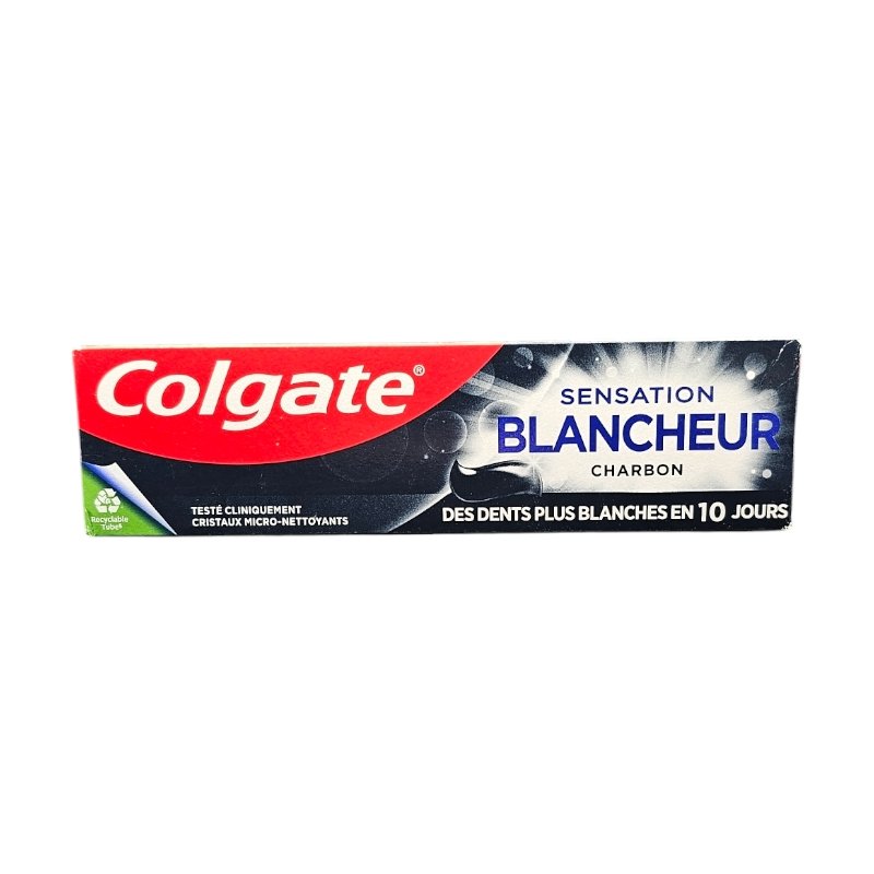 COLGATE DENTIFRICE BLANCHEUR CHARBON 75ML