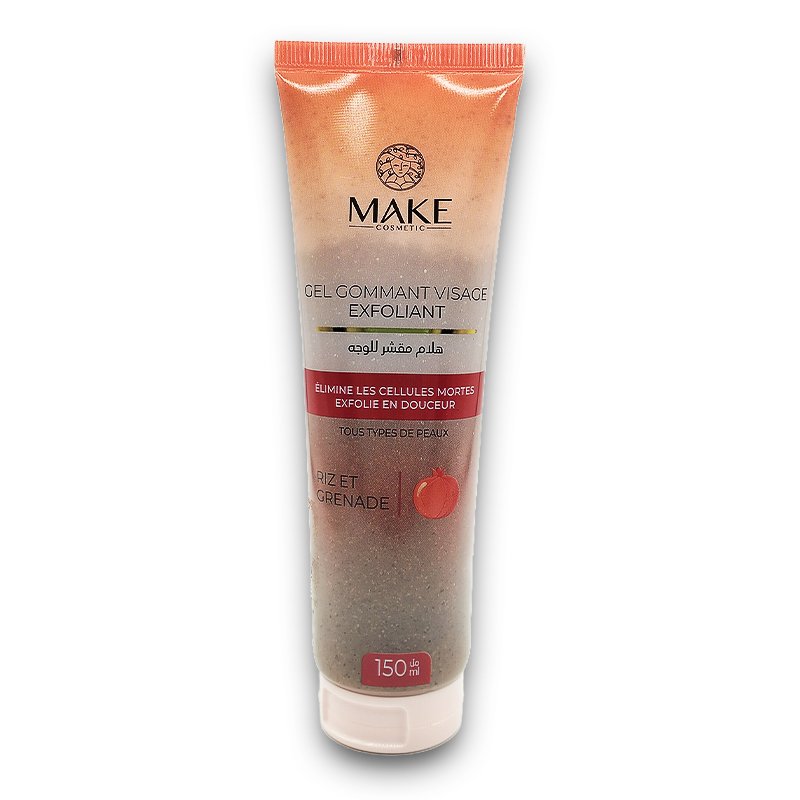 MAKE GEL GOMMANT VISAGE RIZ GRENADE TUBE 150ML