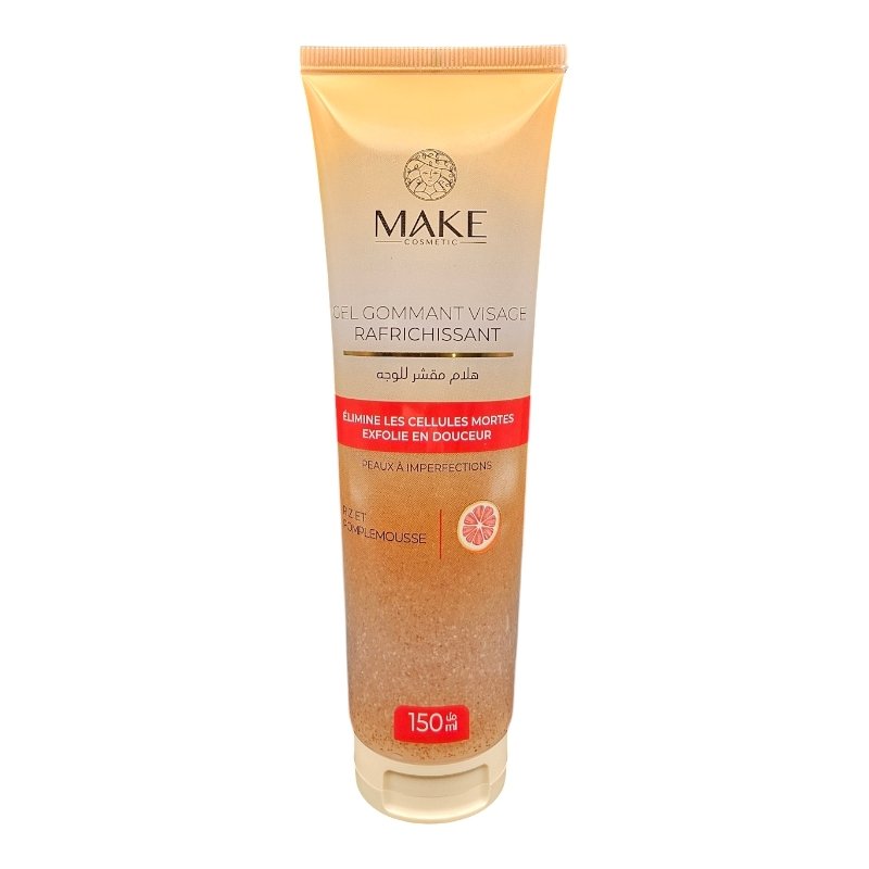 MAKE GEL GOMMANT VISAGE POMPLEMOUSSE TUBE 150ML
