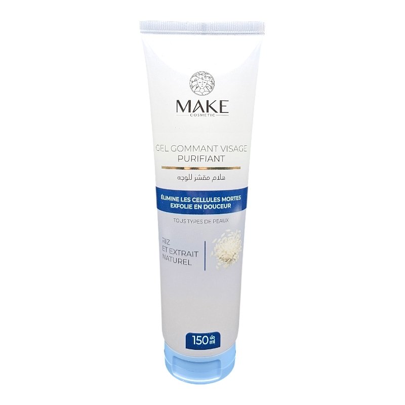 MAKE GEL GOMMANT VISAGE EXTRAIT NATUREL TUBE 150ML
