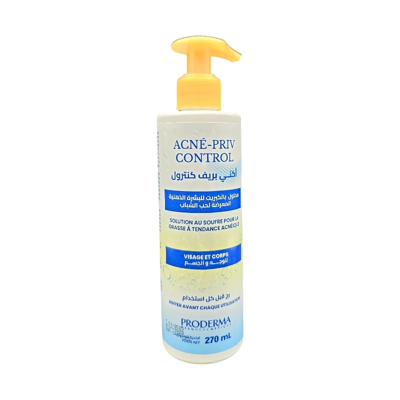 PRODERMA ACNE PRIV CONTROL SOLUTION 270ML