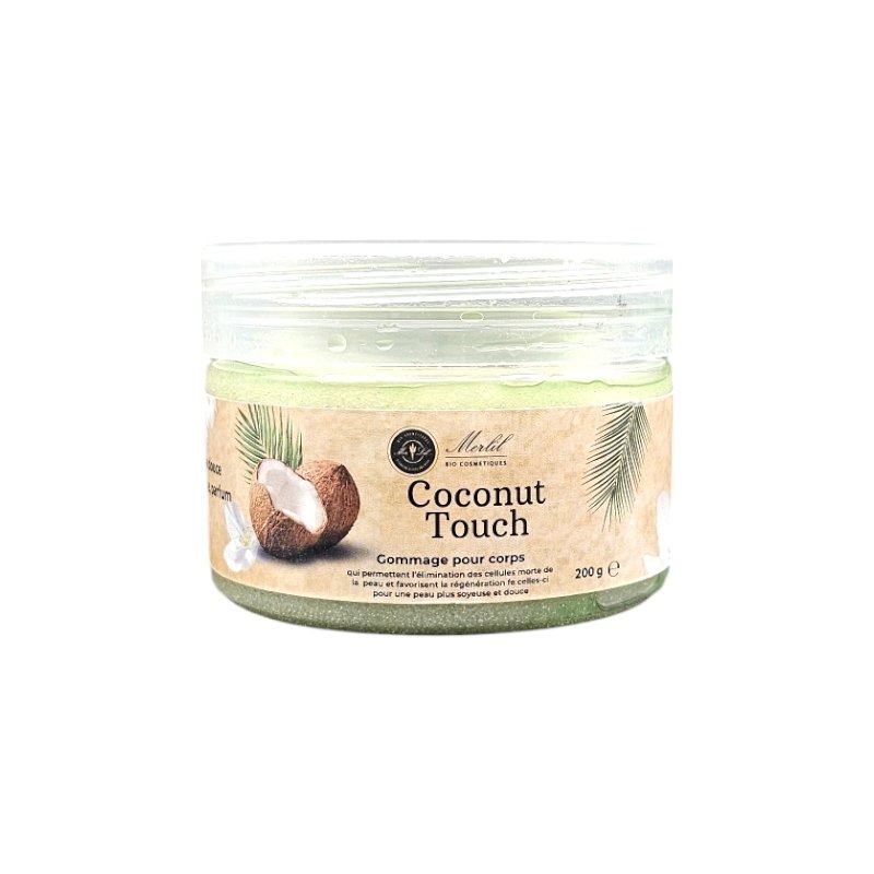 MERLIL GOMMAGE CORPS COCONUT TOUCH 200G *NEW*