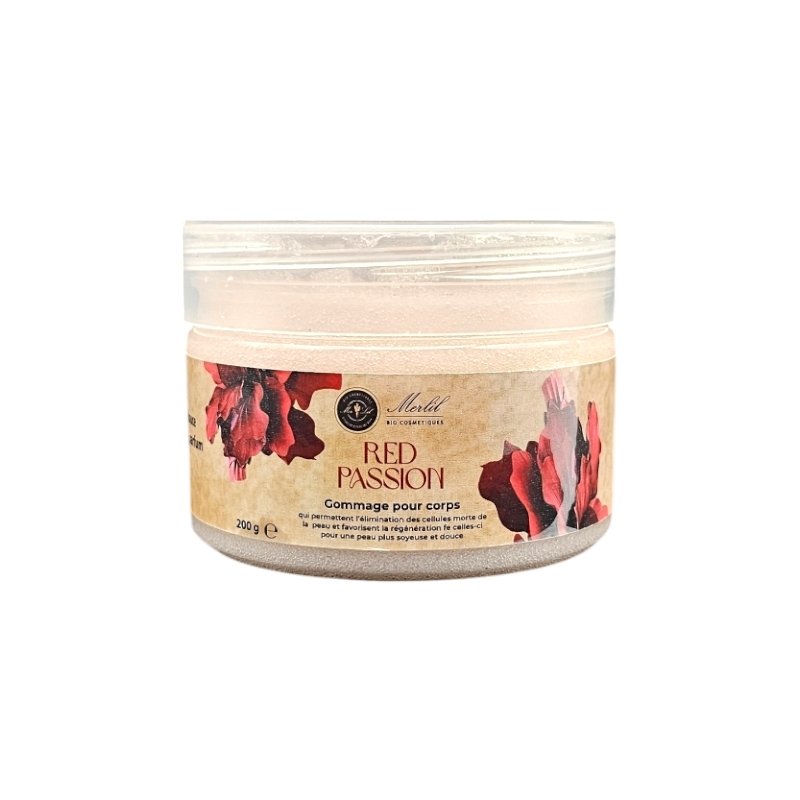 MERLIL GOMMAGE CORPS RED PASSION 200G *NEW*